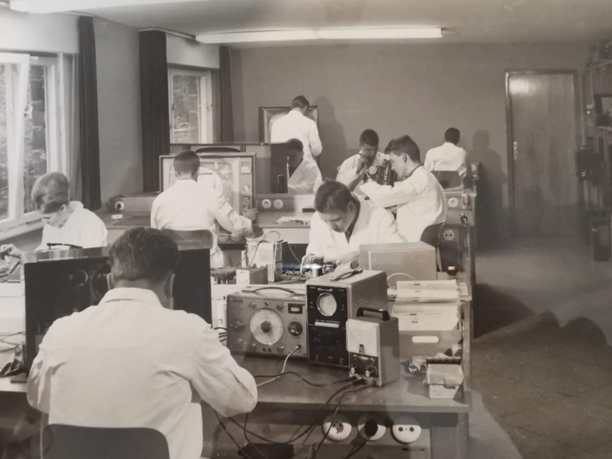 Werkstatt beim Start